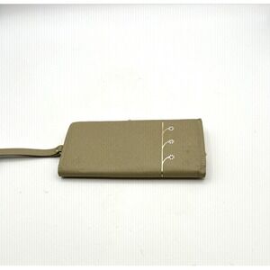 Lady Buxton Wallet Women OS Chartreuse Green Vintage 1960s Mod‎ Daisy Wristlet